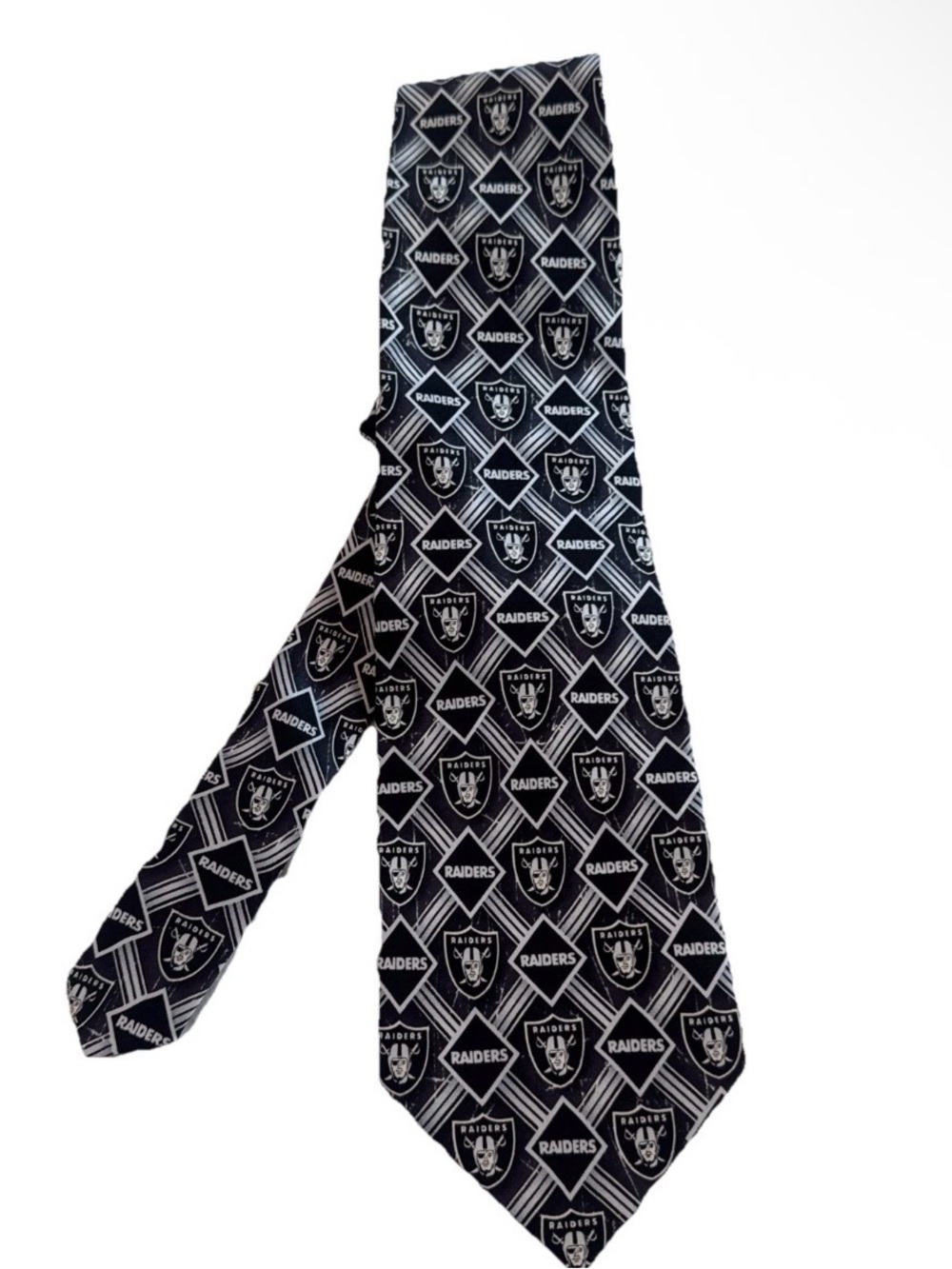 Raiders Ties Officially Licensed Mens Oakland Raiders Necktie